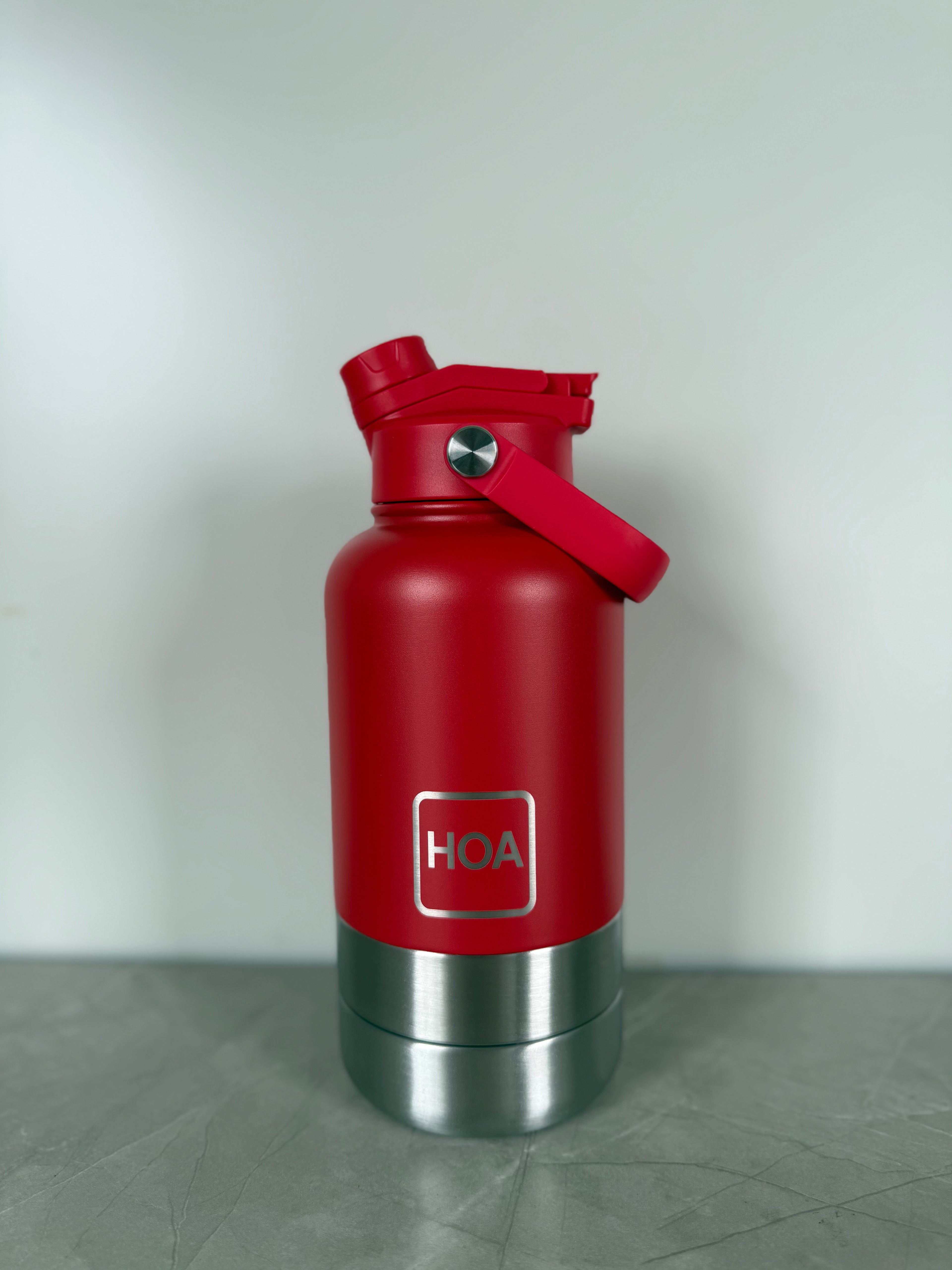 3 in 1 Pet Water Bottle - Red