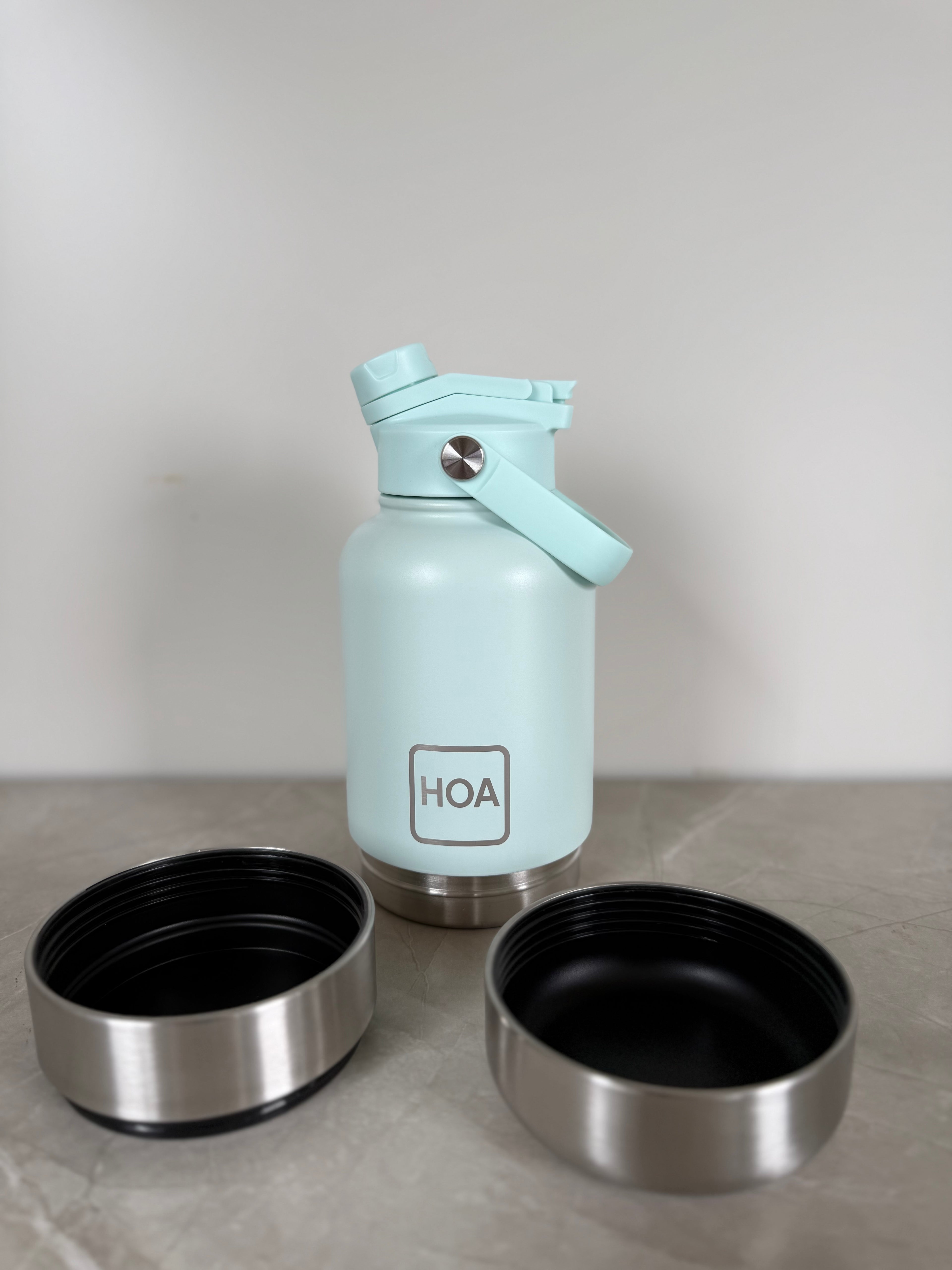 3 in 1 Pet Water Bottle - Baby Blue