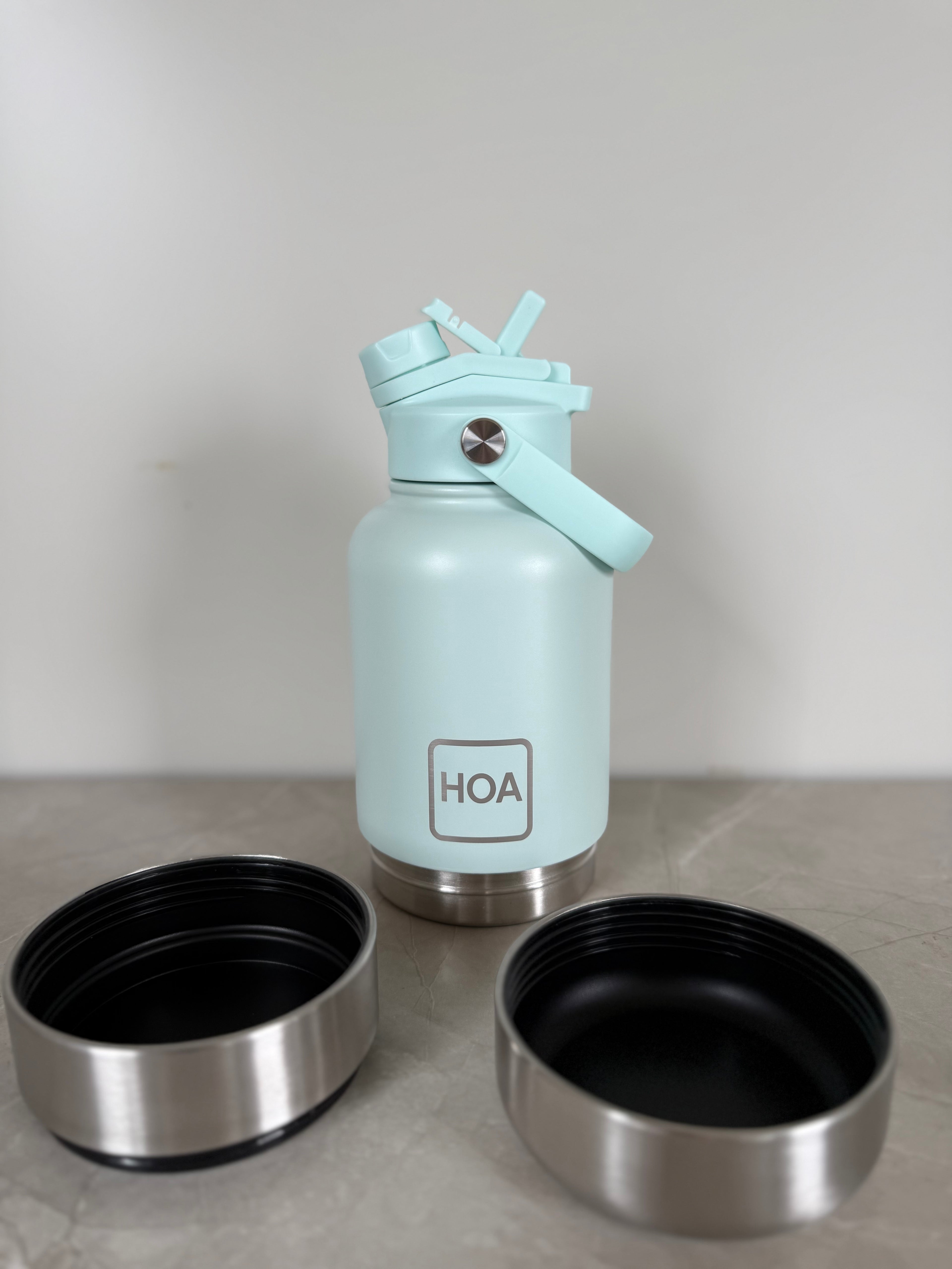 3 in 1 Pet Water Bottle - Baby Blue