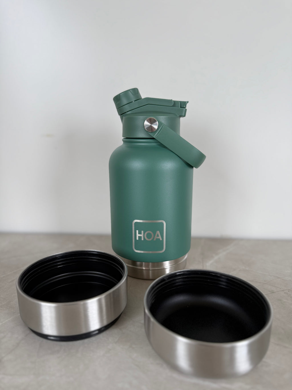 3 in 1 Pet Water Bottle - Green