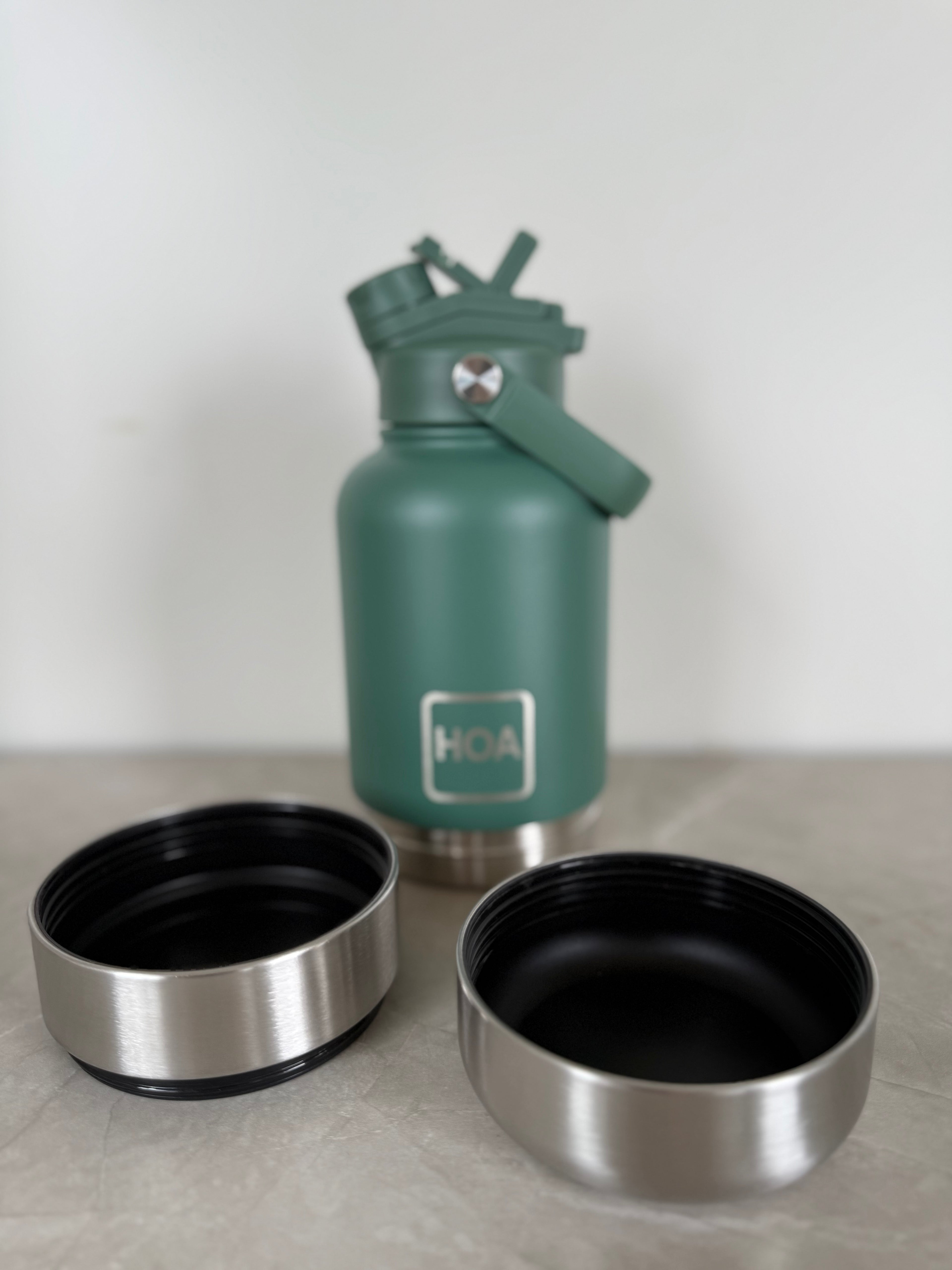 3 in 1 Pet Water Bottle - Green