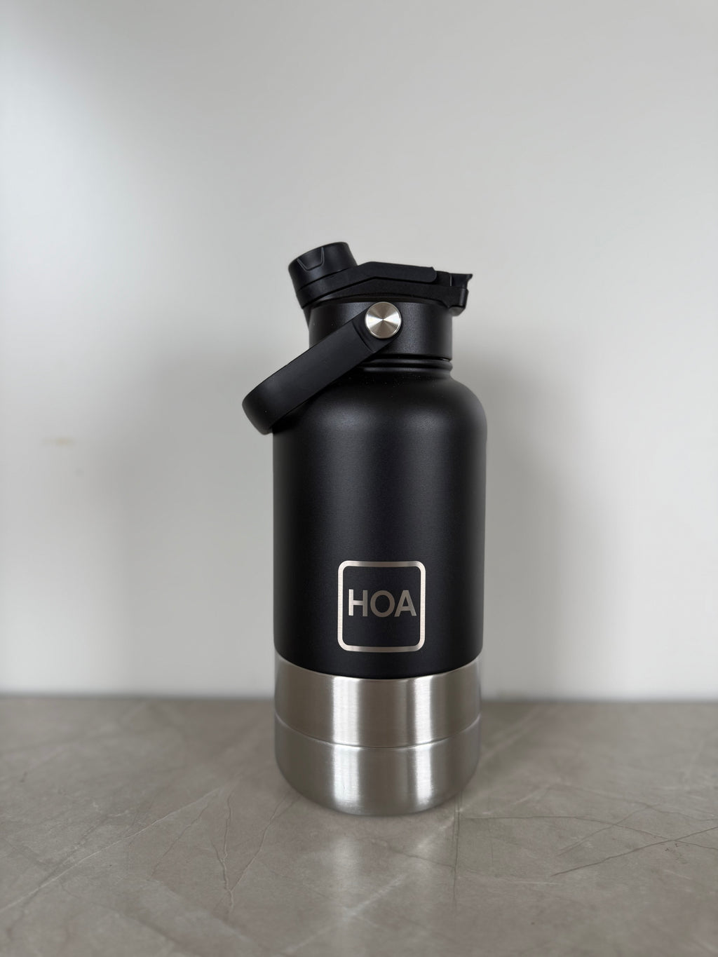 3 in 1 Pet Water Bottle - Black