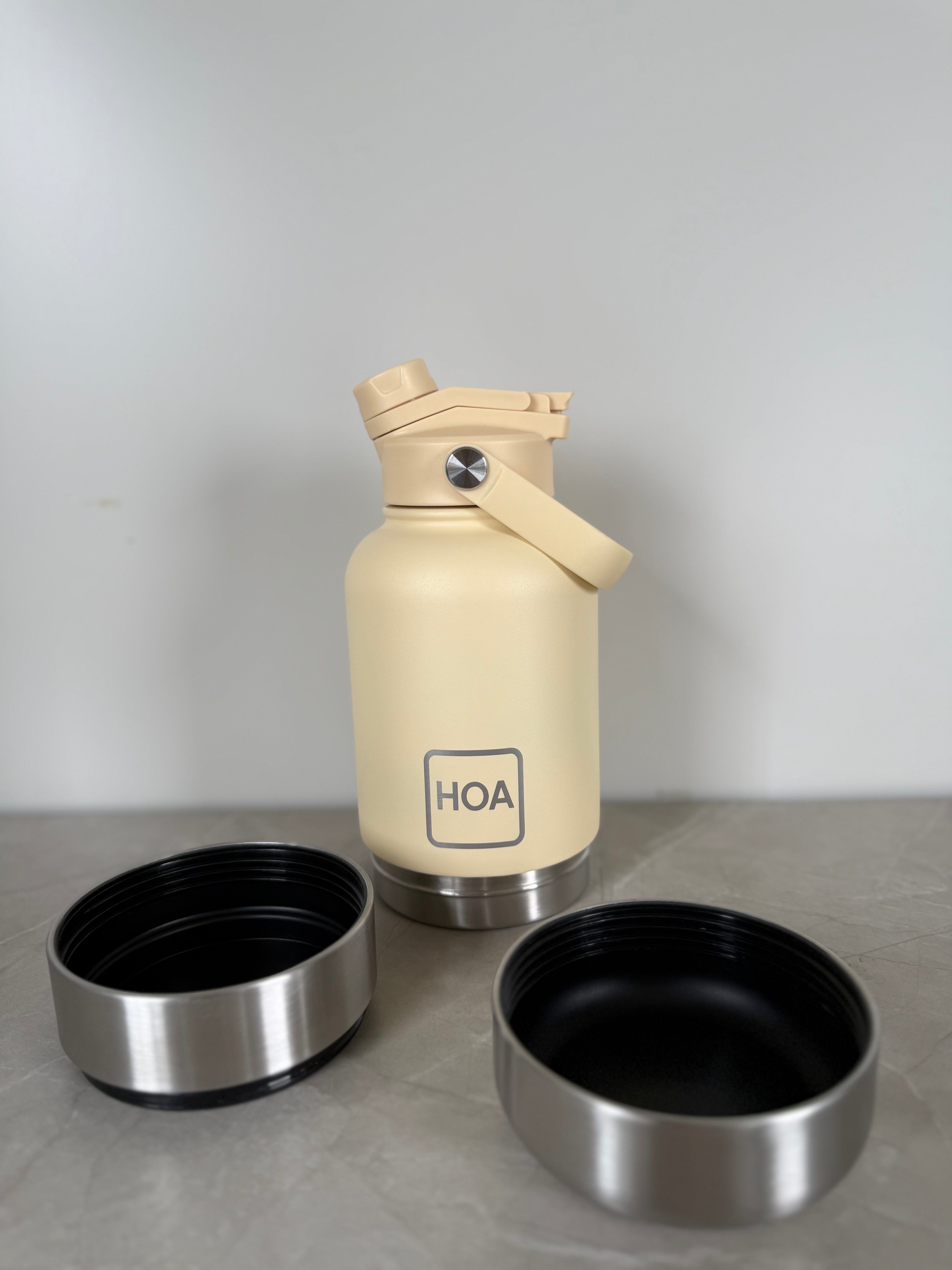 3 in 1 Pet Water Bottle - Yellow