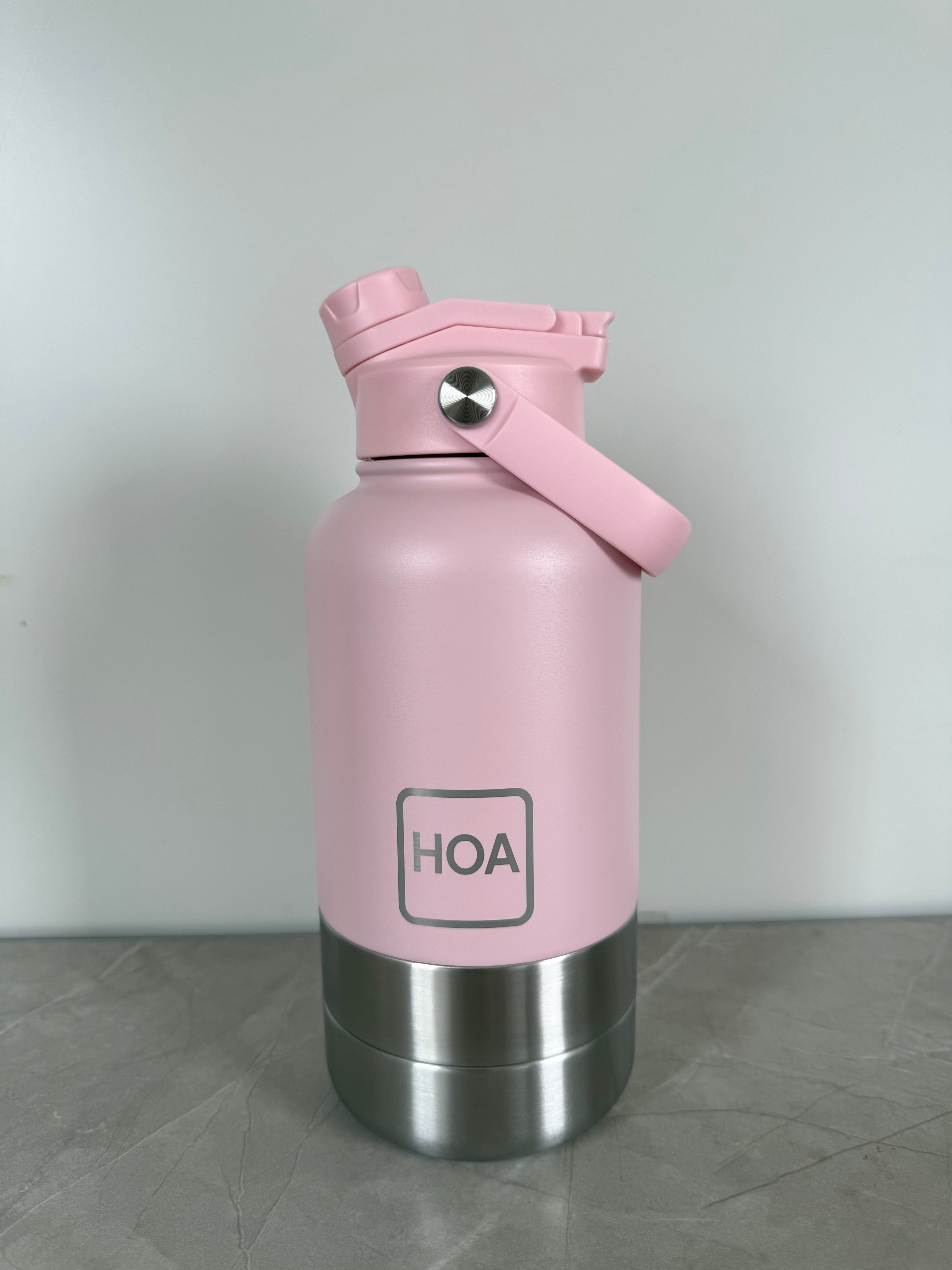 3 in 1 Pet Water Bottle - Pink
