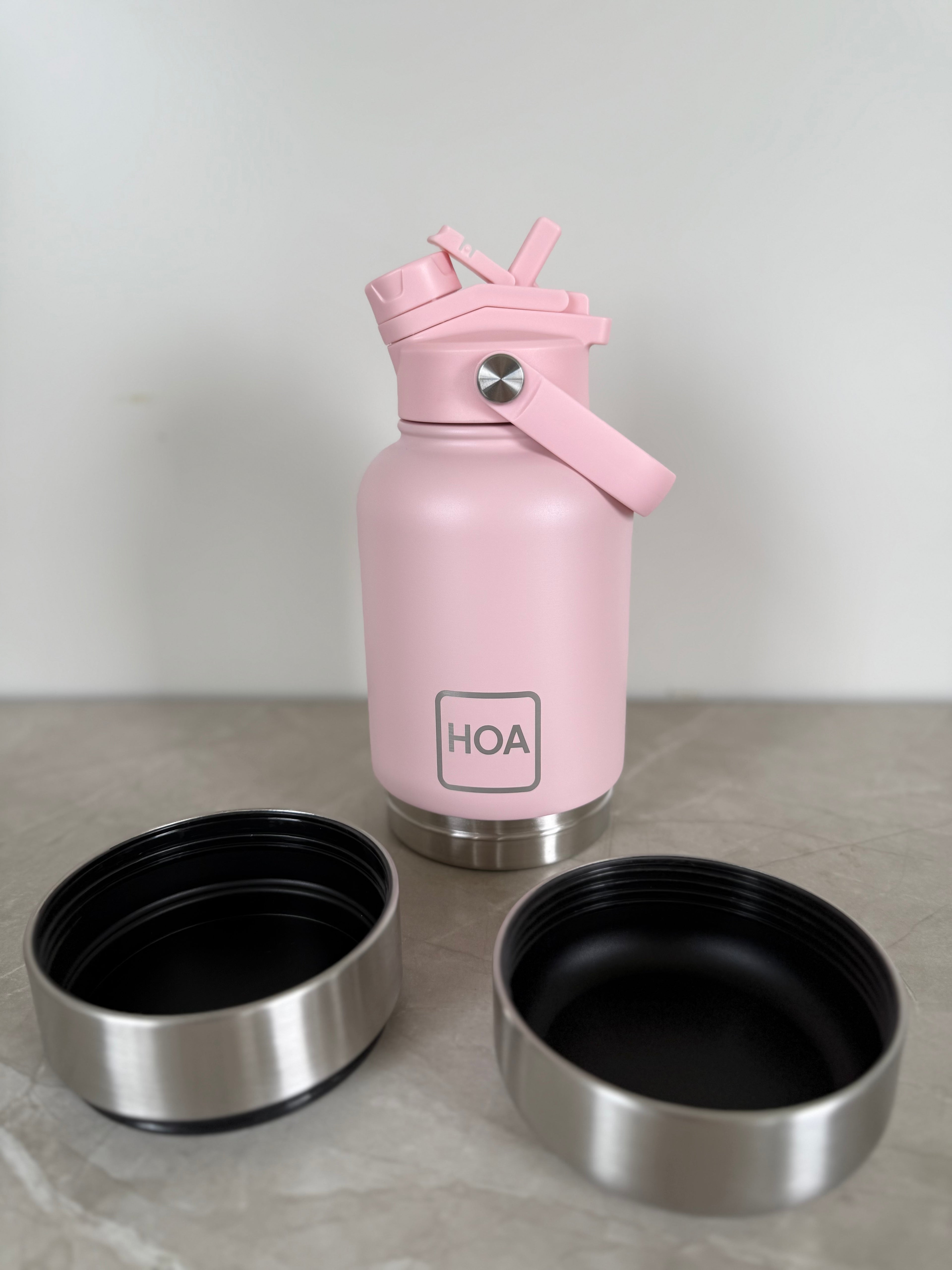 3 in 1 Pet Water Bottle - Pink