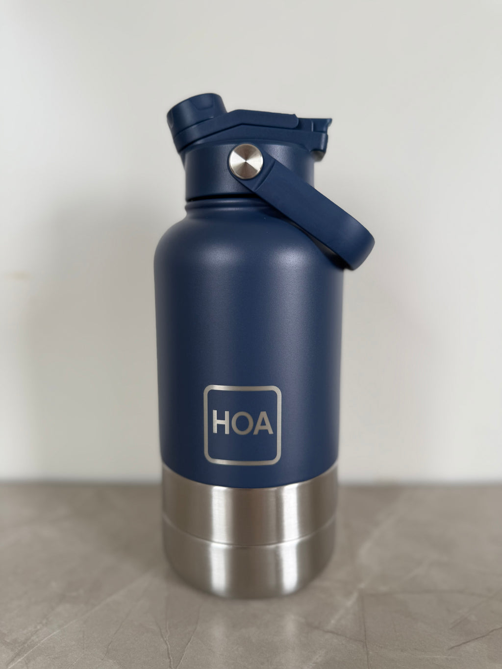 3 in 1 Pet Water Bottle - Navy Blue
